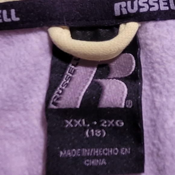 Russell XXL18 zip up hoodie - Picture 2 of 4